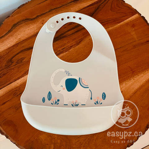Bavoir en silicone pour bébé